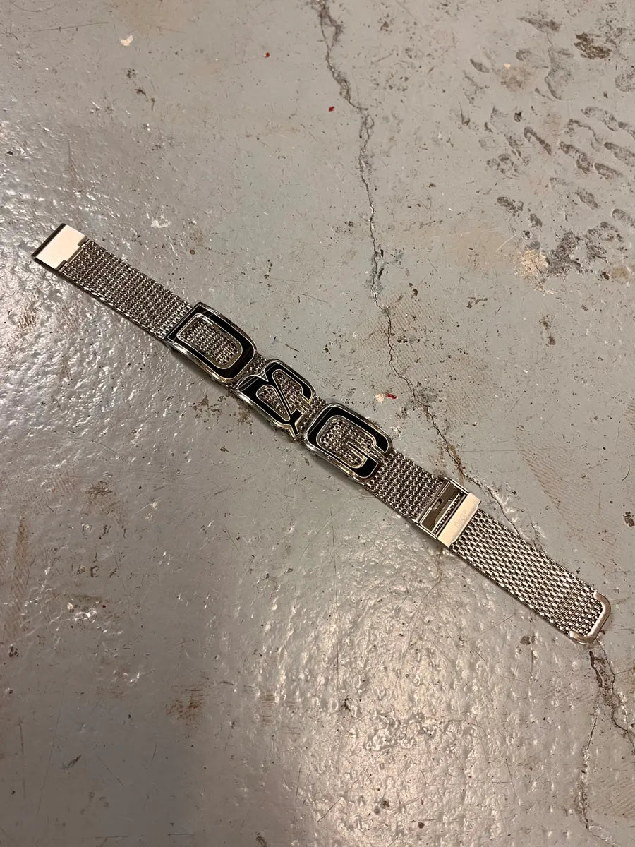 AW2007 Dolce & Gabbana Stainless Steel D&G Bracelet MtTixFy 4