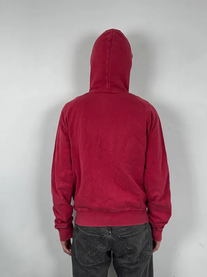 AW2007 Dsquared2 Red « Heart Stronger » Zip-up Hoodie pBWJCYV 2