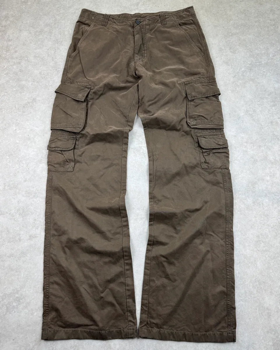 AW2007 Emporio Armani Brown Cargo Pants SSsHrnc 3