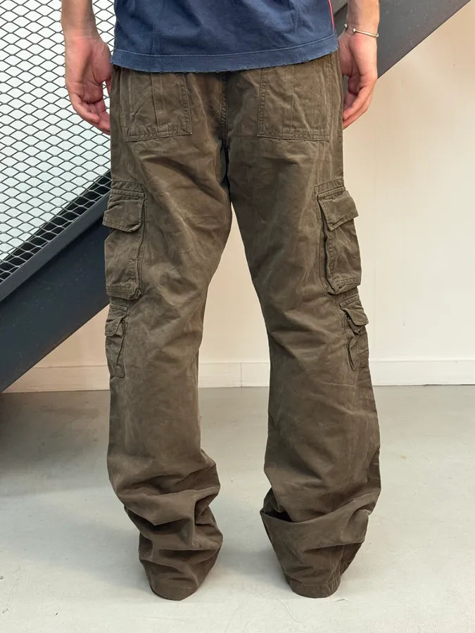 AW2007 Emporio Armani Brown Cargo Pants SSsHrnc 2