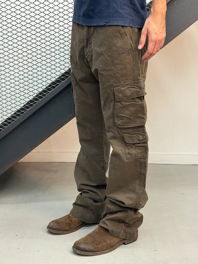 AW2007 Emporio Armani Brown Cargo Pants SSsHrnc 1