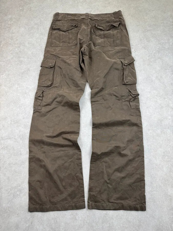 AW2007 Emporio Armani Brown Cargo Pants SSsHrnc 5