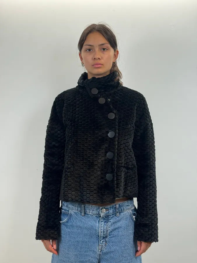 AW2007 Emporio Armani Origami-Effect Cropped Jacket jOrXuTp 2