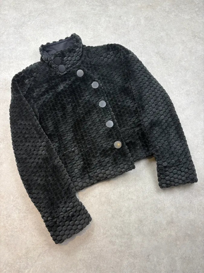 AW2007 Emporio Armani Origami-Effect Cropped Jacket jOrXuTp 4