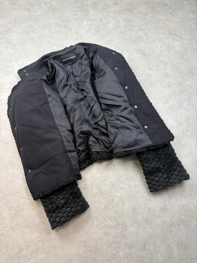 AW2007 Emporio Armani Origami-Effect Cropped Jacket jOrXuTp 7