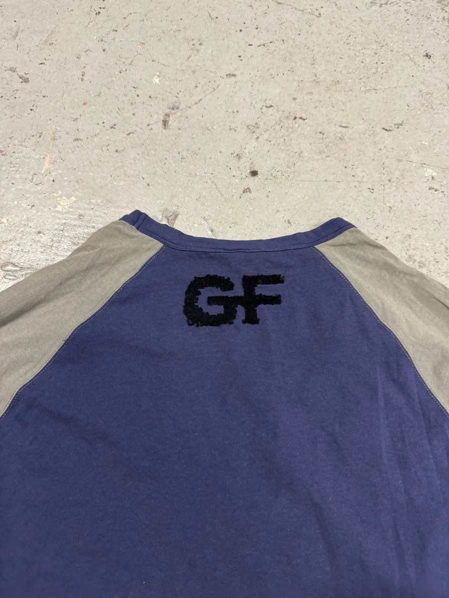 AW2007 Gianfranco Ferre Blue & Grey Afro Stars Longsleeves NJoPKwy 5