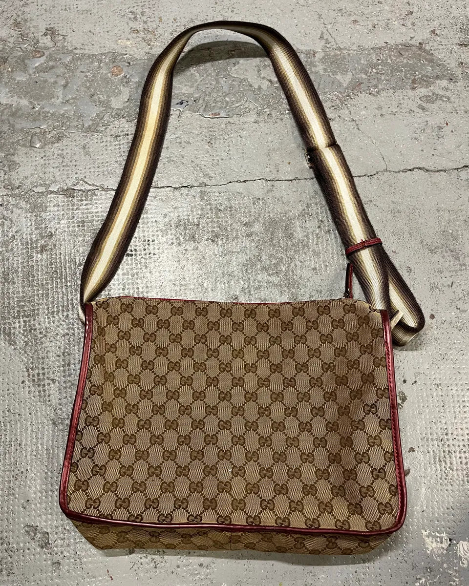 AW2007 Gucci Beige GG Monogram Heart Shoulder Bag by Frida Giannini zMiIdNK 7