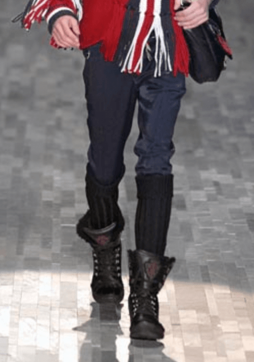 AW2007 Gucci Black Leather Fur-Lined Boots by Frida Giannini ObfefaT 1
