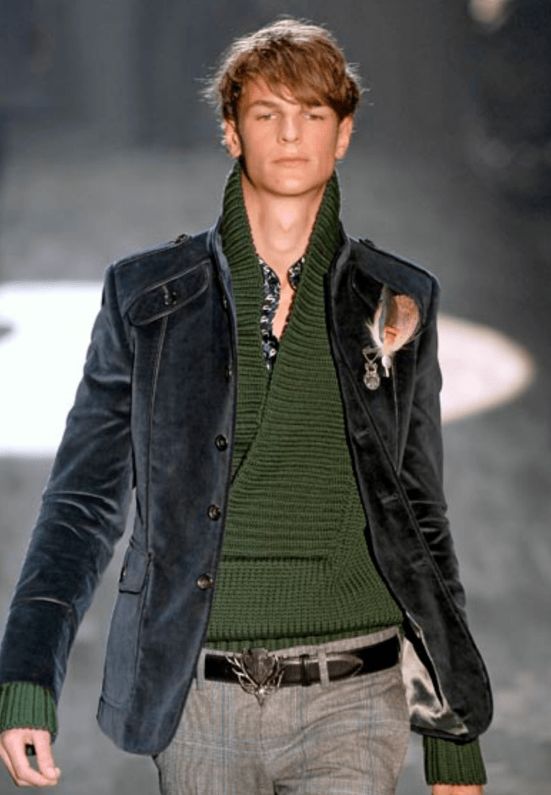 AW2007 Gucci Deer Golden Buckle Brown Leather Belt XegvNsJ 1