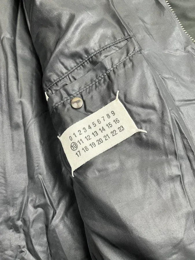 AW2007 Maison Margiela Avant-Garde Quilted Biker Jacket FaJtZBM 8