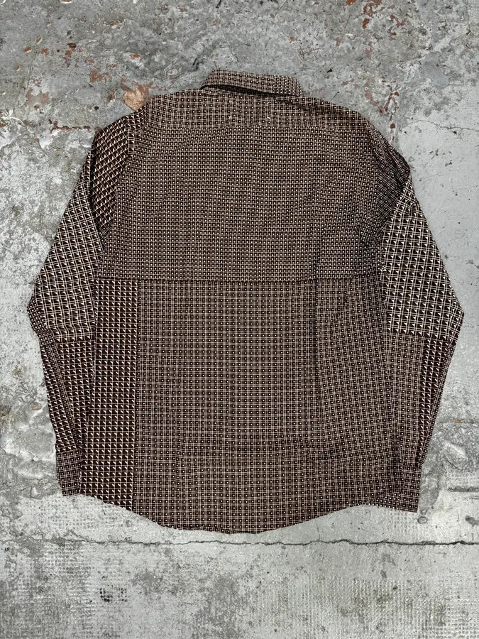 AW2007 Maison Martin Margiela Brown Checkered Shirt kNihHxa 3