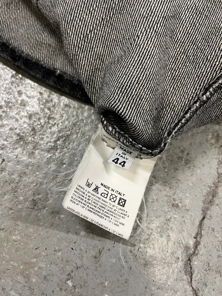 AW2007 Maison Martin Margiela Grey Raw Denim Vest bceSrRI 7