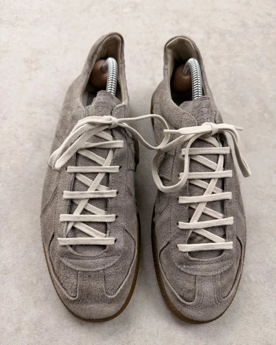 AW2007 Maison Martin Margiela Replica Grey Suede Leather Gats Sneakers VfENngn 2
