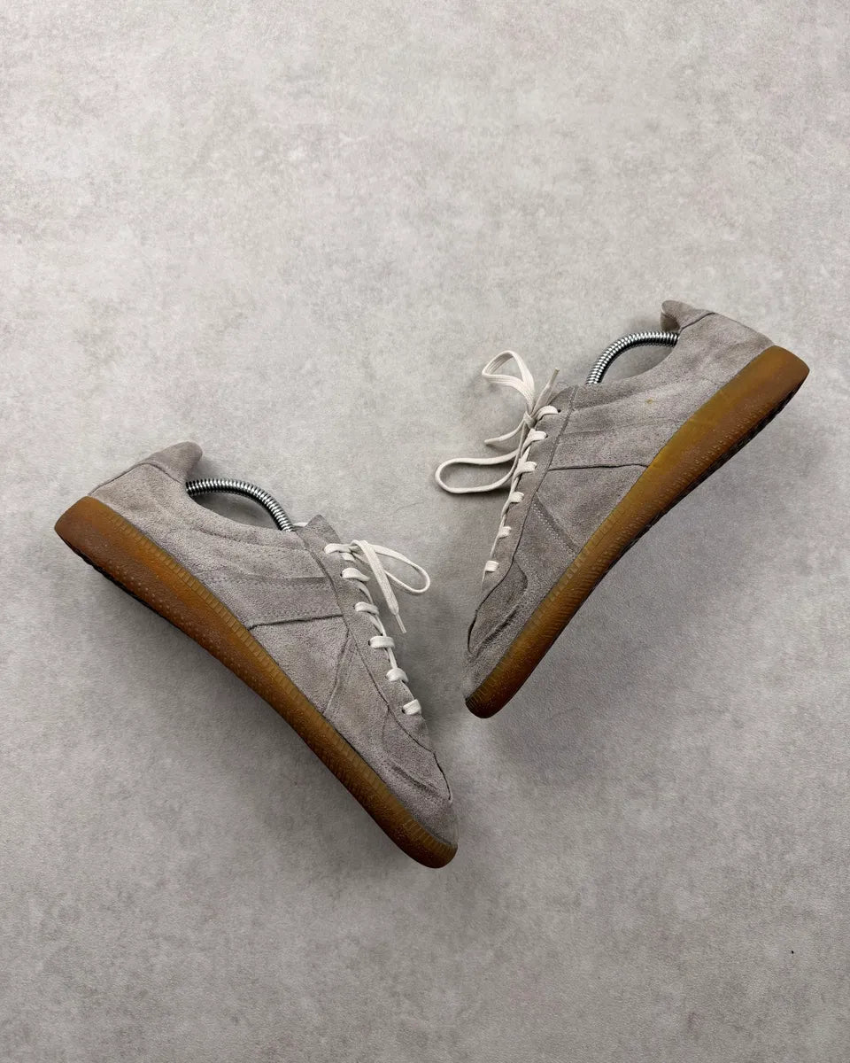 AW2007 Maison Martin Margiela Replica Grey Suede Leather Gats Sneakers VfENngn 4