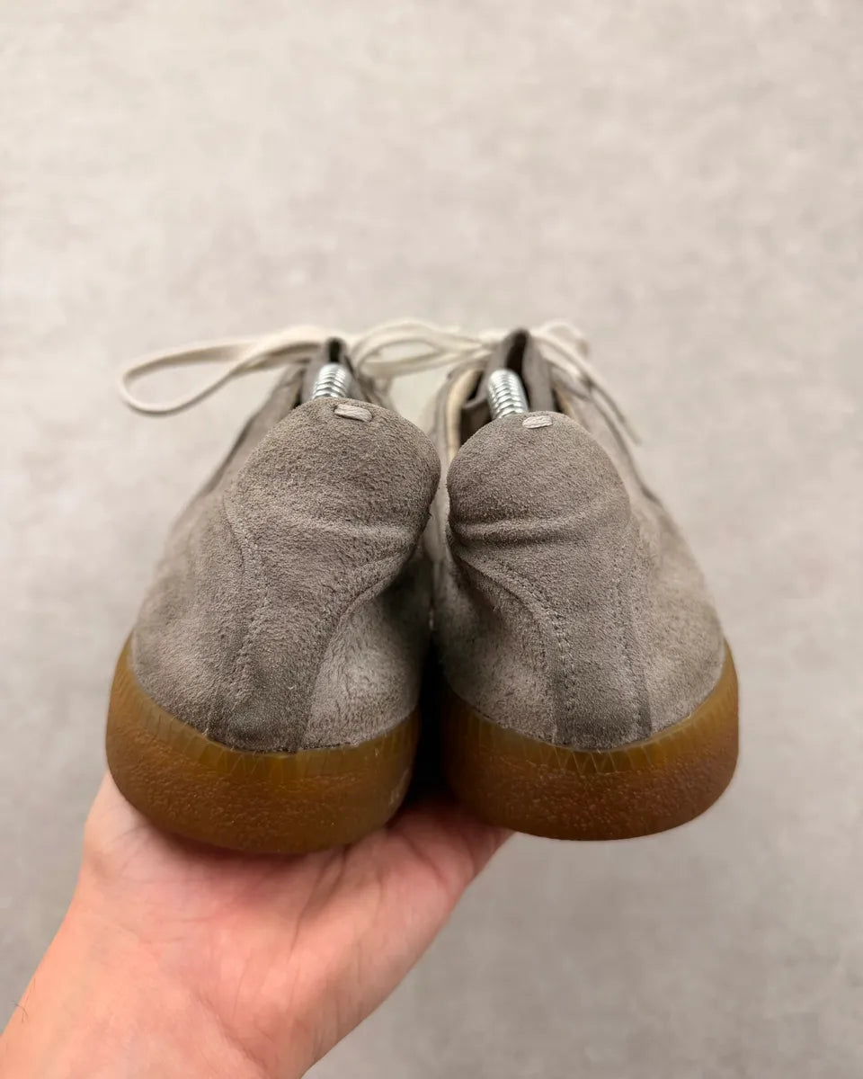 AW2007 Maison Martin Margiela Replica Grey Suede Leather Gats Sneakers VfENngn 6