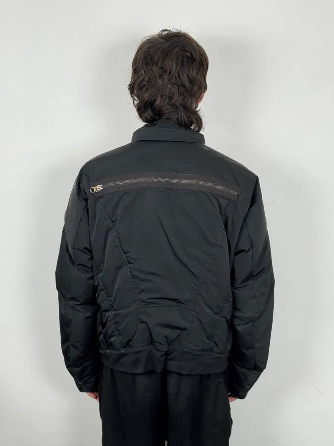 AW2007 Marithé + François Girbaud Black Multi Zips Puffer Jacket oorcNFY 3