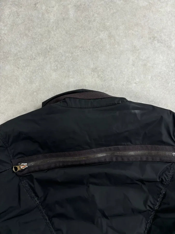 AW2007 Marithé + François Girbaud Black Multi Zips Puffer Jacket oorcNFY 6