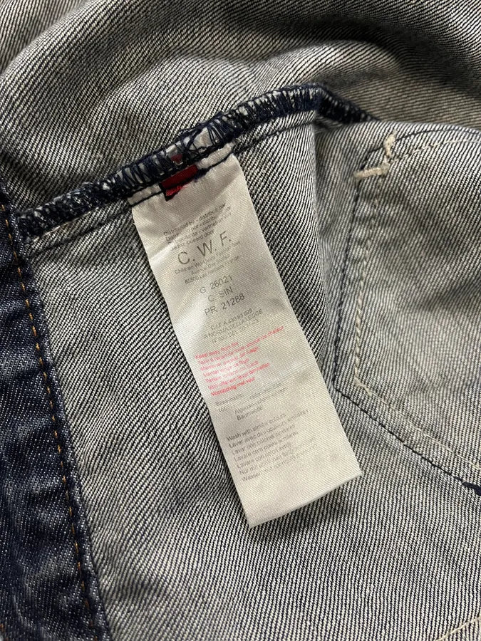 AW2007 Marithé + François Girbaud Patch Blue Denim Jacket LIRAKJK 8