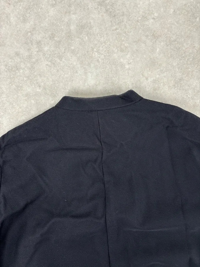 AW2007 Miu Miu Black Nylon Woven Bomber Jacket  aLWfbCn 6