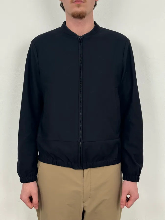 AW2007 Miu Miu Black Nylon Woven Bomber Jacket  aLWfbCn 2