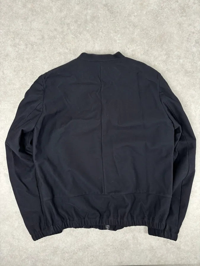 AW2007 Miu Miu Black Nylon Woven Bomber Jacket  aLWfbCn 5