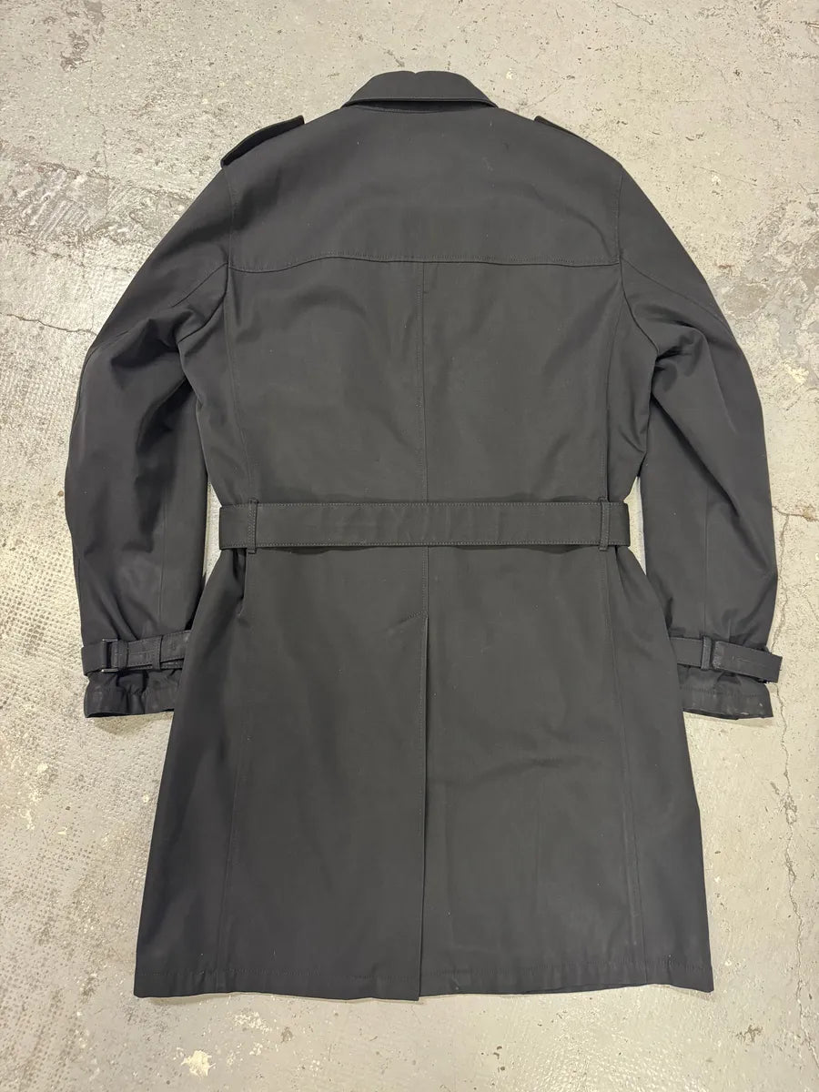 AW2007 Prada Black Imperial Trench Jacket JtPsLzD 1