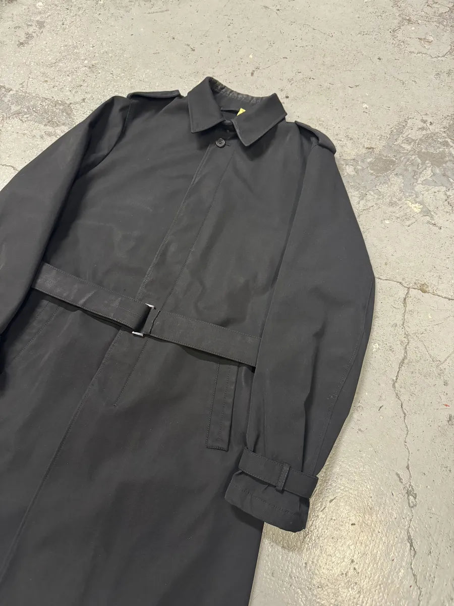 AW2007 Prada Black Imperial Trench Jacket JtPsLzD 4
