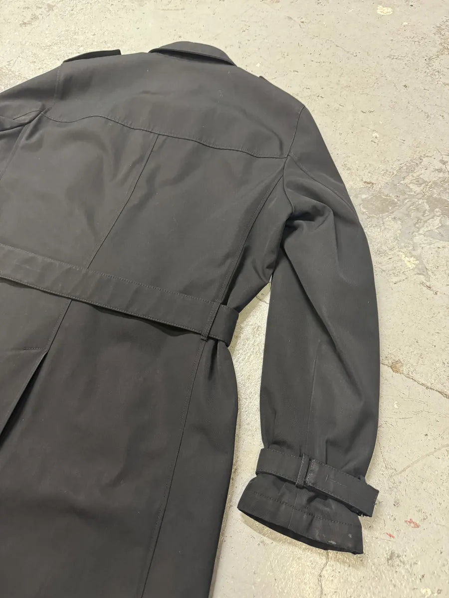 AW2007 Prada Black Imperial Trench Jacket JtPsLzD 6