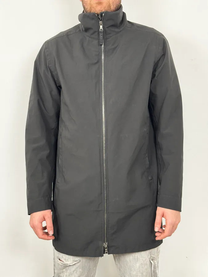 AW2007 Prada Black Minimalist Long Jacket dhMYAZl 1