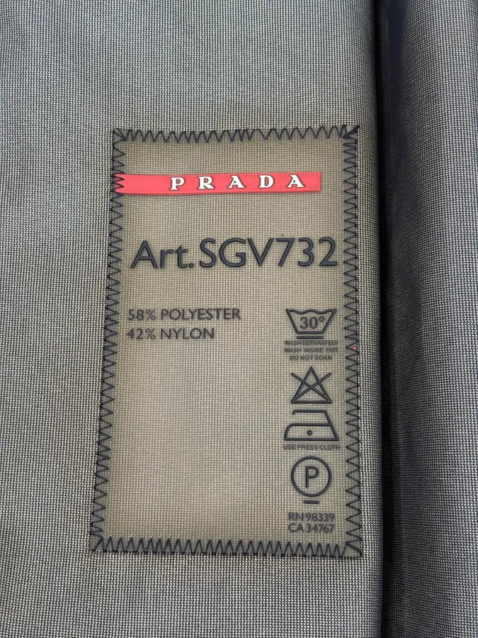 AW2007 Prada Black Minimalist Long Jacket dhMYAZl 9