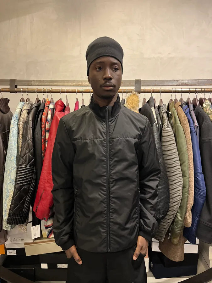AW2007 Prada Black Nylon Jacket BYgYQRM 2