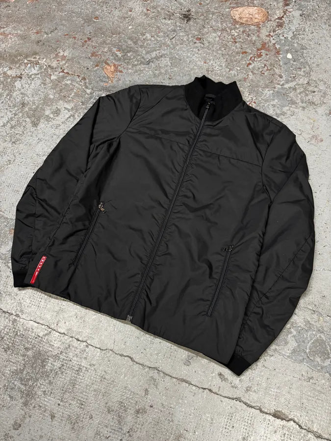 AW2007 Prada Black Nylon Jacket BYgYQRM 1