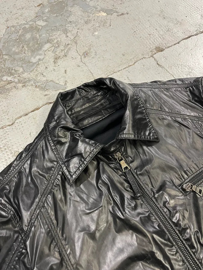 AW2007 Prada Black Nylon Multi-Pocket Light Jacket jxcyKvf 4