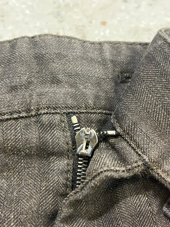 AW2007 Prada Dark Brown Wool Tailored Pants ZrlMBNO 11