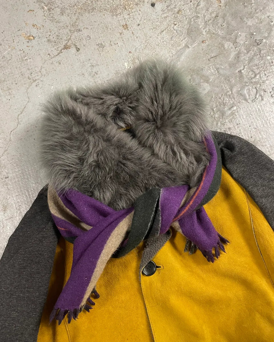 AW2007 Prada Multicolored Cashmere Scarf (OS) 1