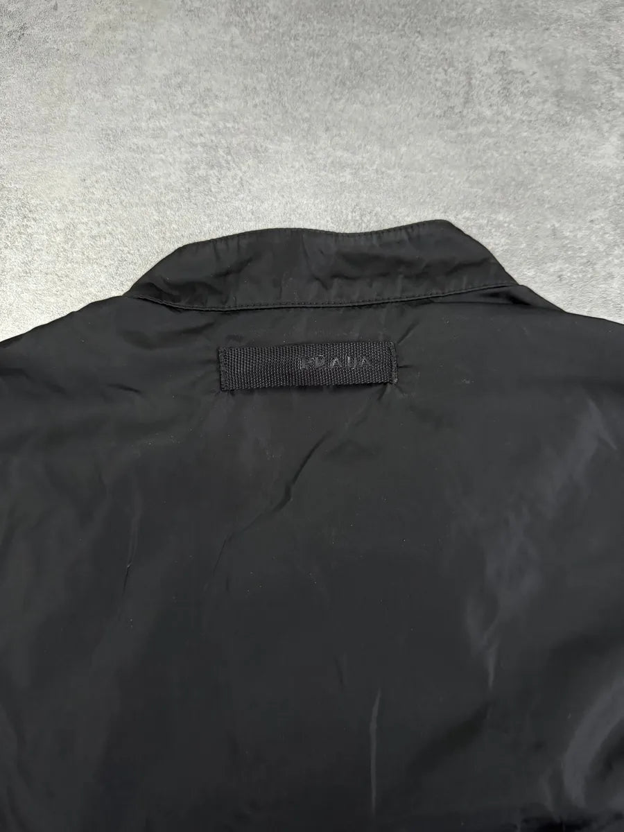AW2007 Prada Nylon Light Black Windbreaker (L) 6