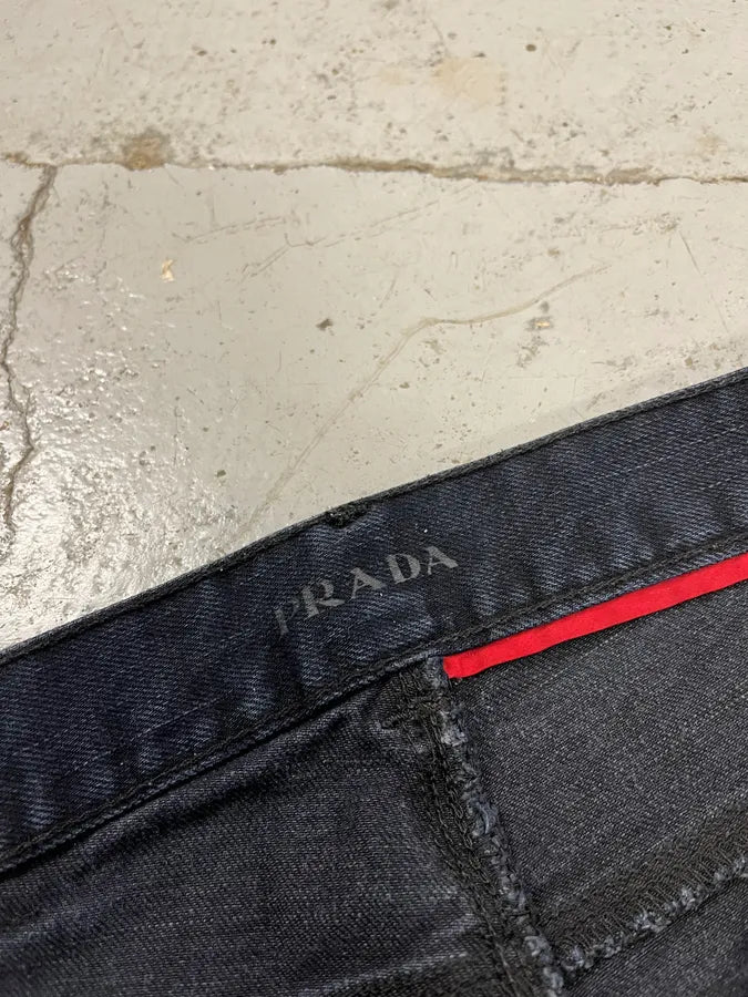 AW2007 Prada Slim Navy Jeans  AfVUMQZ 11