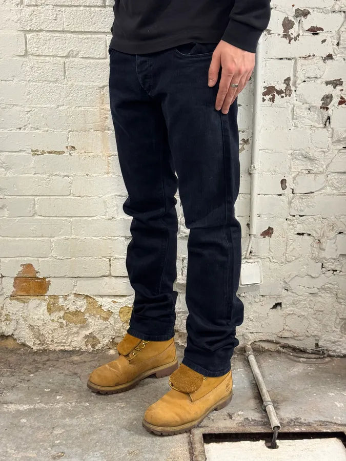 AW2007 Prada Slim Navy Jeans  AfVUMQZ 2