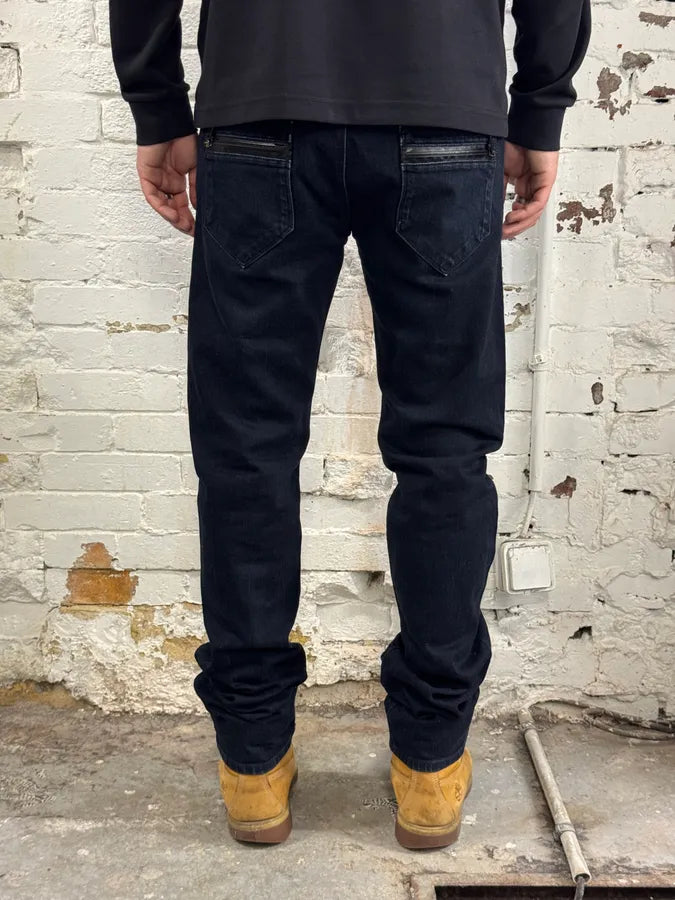 AW2007 Prada Slim Navy Jeans  AfVUMQZ 3