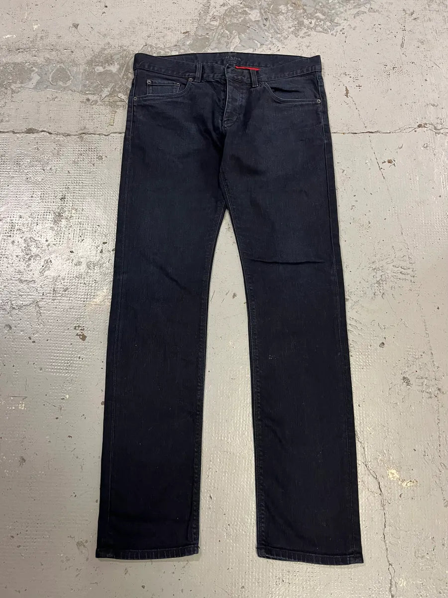 AW2007 Prada Slim Navy Jeans  AfVUMQZ 4