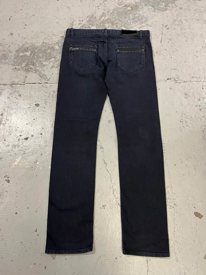 AW2007 Prada Slim Navy Jeans  AfVUMQZ 7