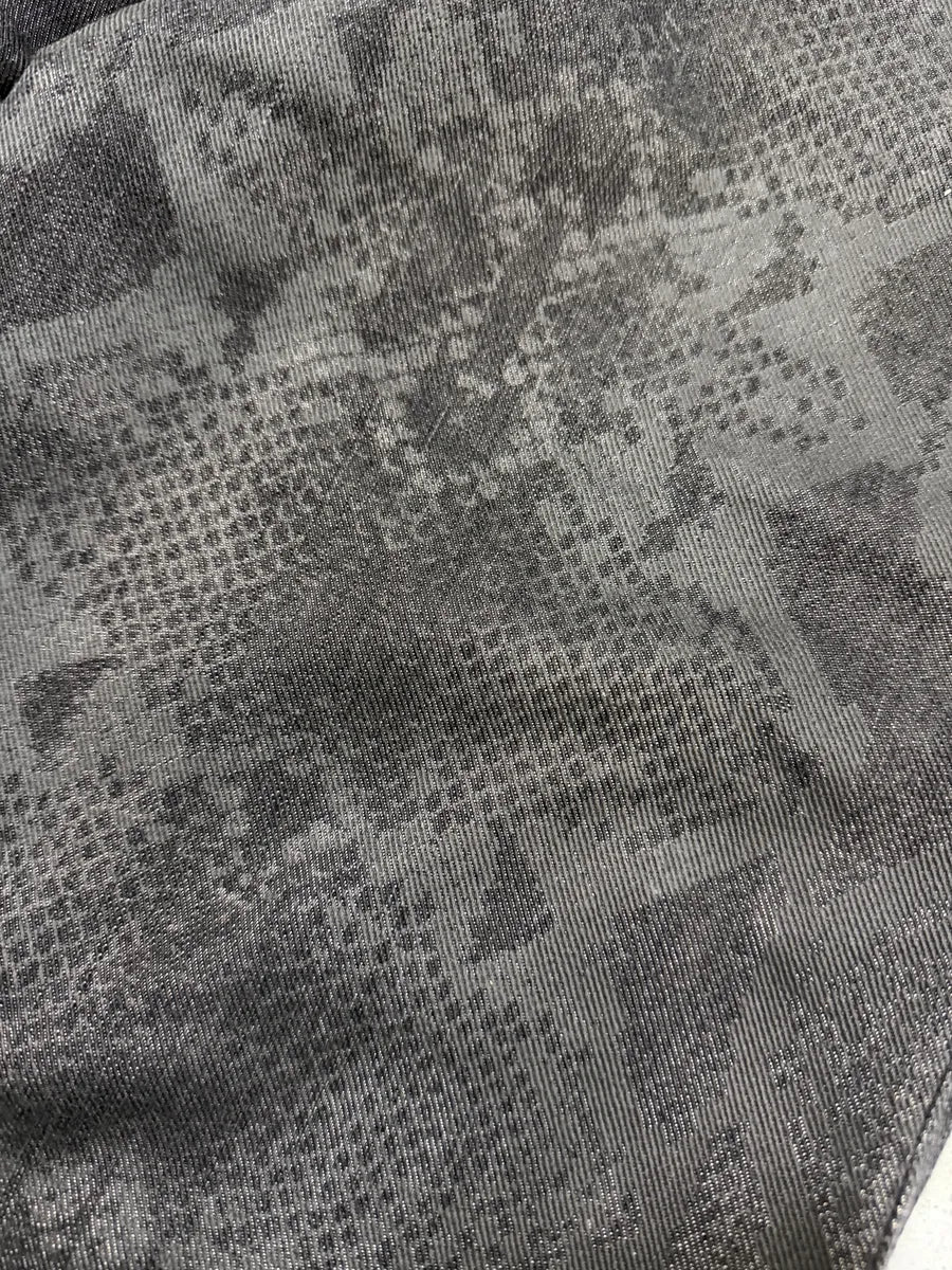 AW2007 Roberto Cavalli Black Snakeskin Effect Obscure Pants WWKRzaG 10