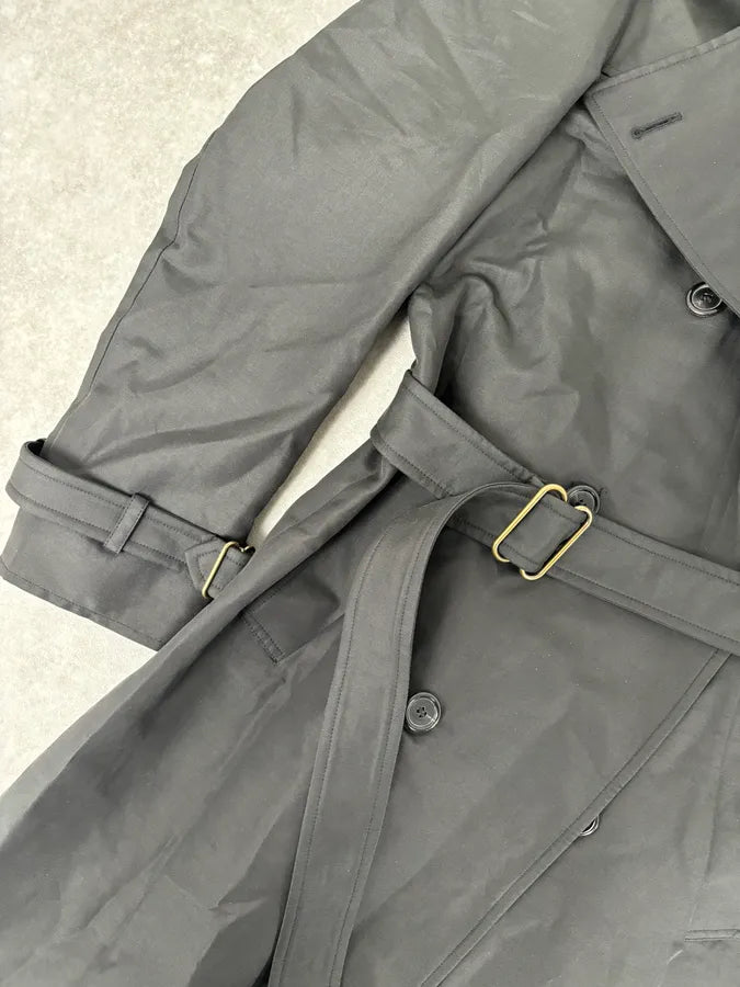 AW2007 Yves Saint Laurent Black Classy Trench Coat nUoUKnf 7