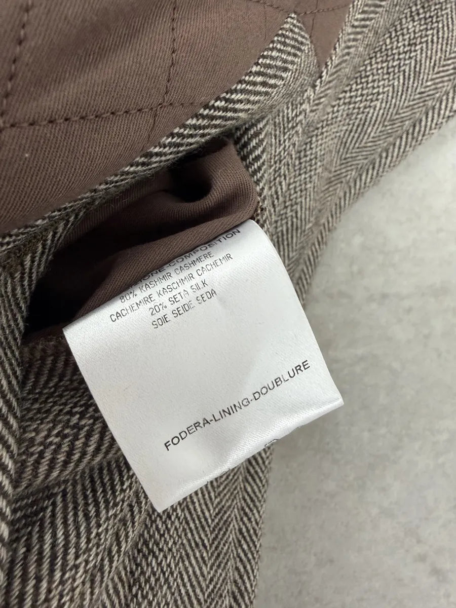 AW2007 Yves Saint Laurent Grey Wool Bomber Jacket UnSJCiS 9