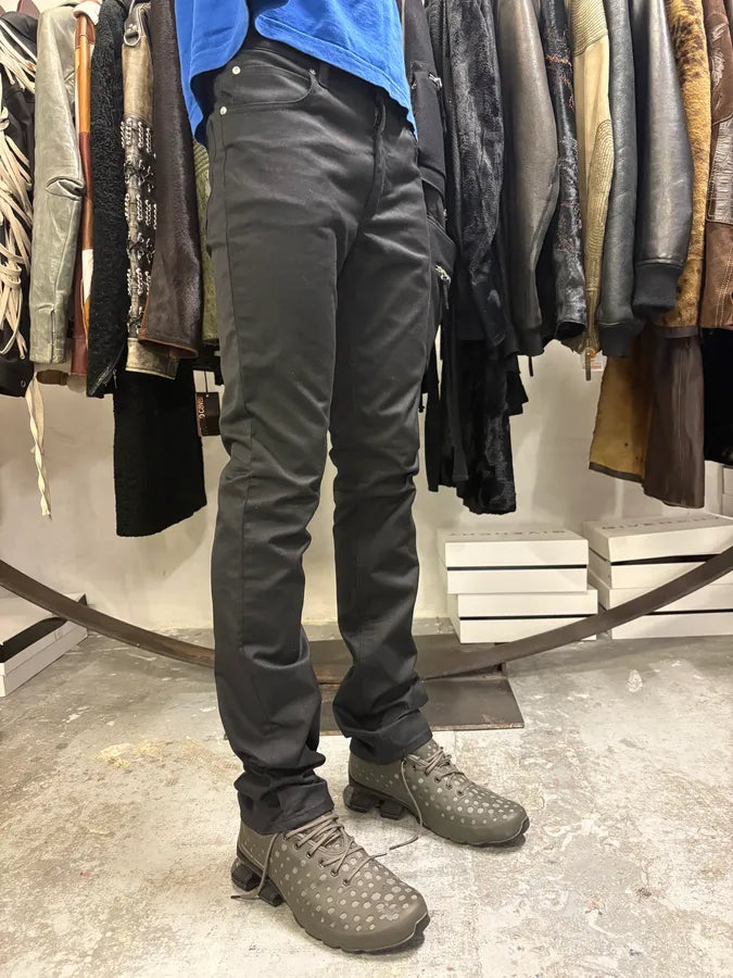 AW2008 Acne Studios Black Slim Pants (M) knTTAEJ 2