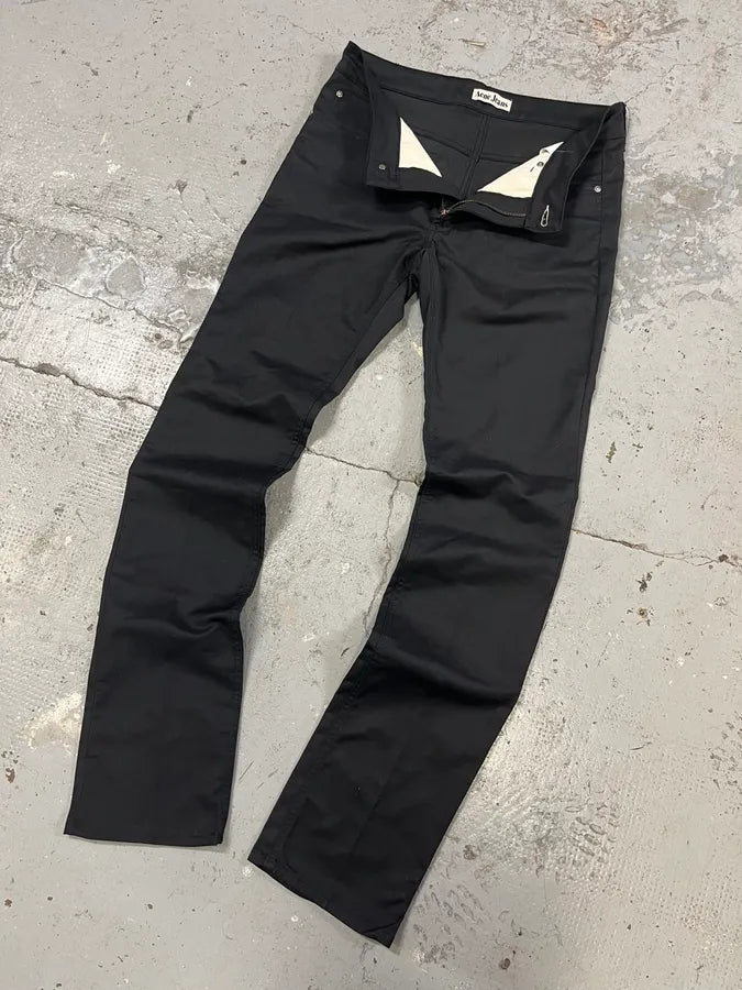 AW2008 Acne Studios Black Slim Pants (M) knTTAEJ 5