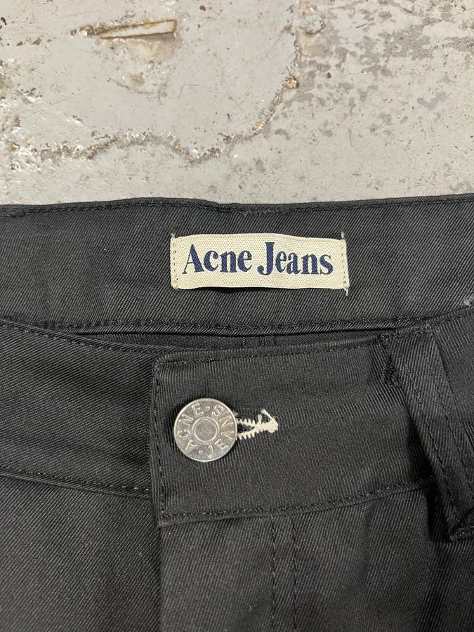 AW2008 Acne Studios Black Slim Pants (M) knTTAEJ 7