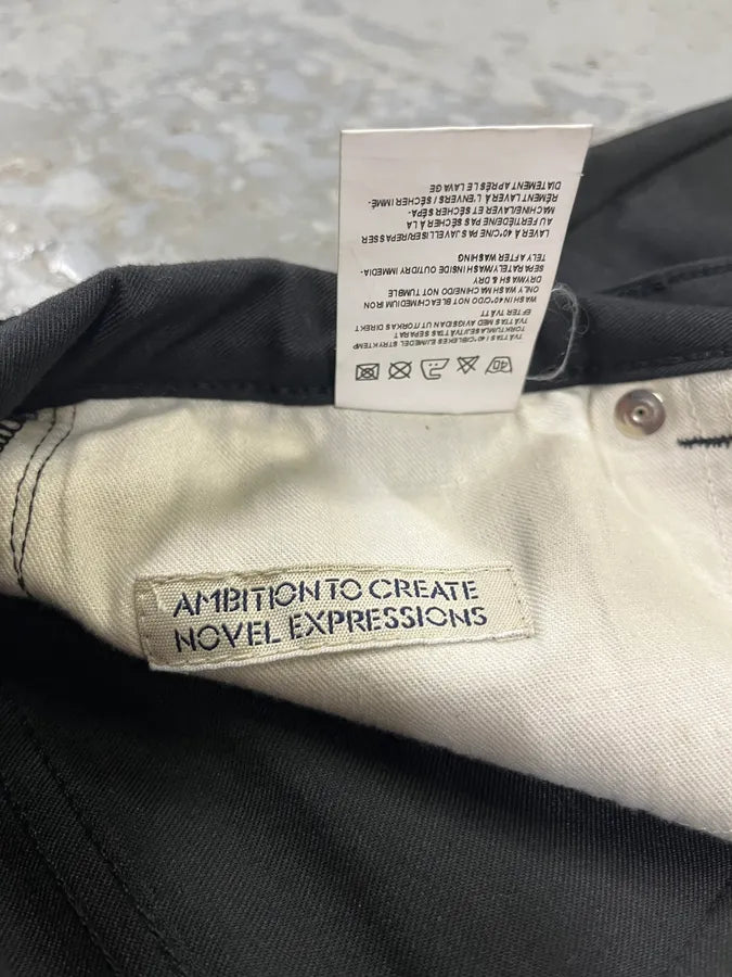 AW2008 Acne Studios Black Slim Pants (M) knTTAEJ 9