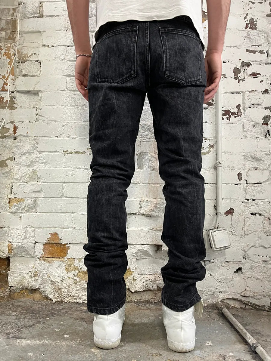 AW2008 Balenciaga Black Denim Slim Jeans BPZimxI 3