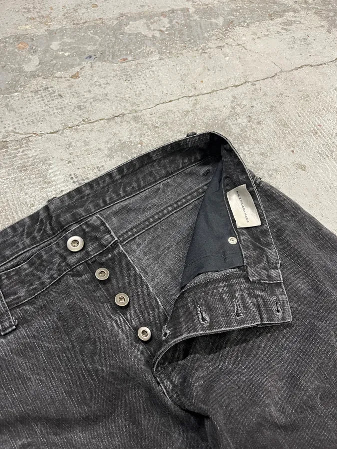 AW2008 Balenciaga Black Denim Slim Jeans BPZimxI 8